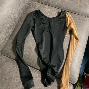 Black bartender bodysuit